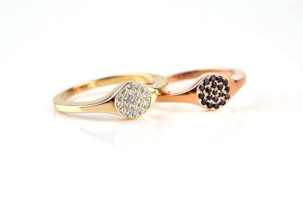 Round diamond gold ring - Image 7