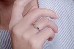 Round diamond gold ring - Image 9
