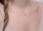 Solid gold cloud chain necklace - Image 4