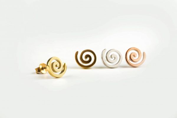 Spiral-earrings-in-solid-gold-6-scaled Spiral earrings in solid gold - Image 7