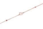 Solid Gold heart anklet - Image 4