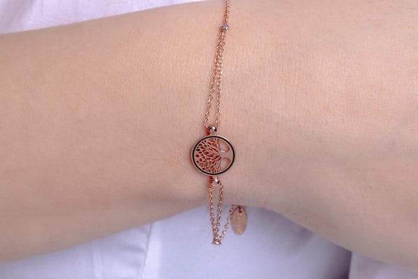 Tree of life bracelet with diamonds - Image 6