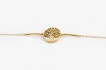 Tree of life gold bracelet - Image 5