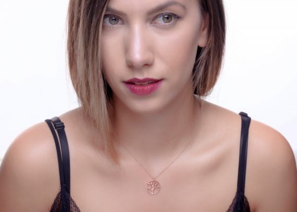 Tree of life gold necklace large - Image 4