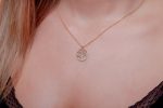 Tree of life gold necklace small - Image 4