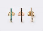 Unique diamond bar earrings - Image 8