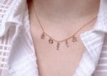 Unique solid gold name necklace - Image 6