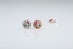 Unique rainbow stud earrings - Image 5