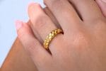 Wedding braided ring 4mm