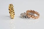 Wedding braided ring 3.5mm - Image 4