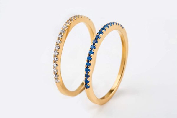 18 diamond eternity band 1.4mm 1 18 diamond eternity band, 1.4mm - Image 1