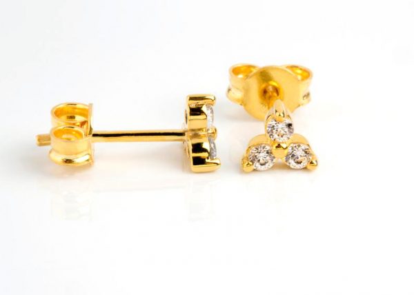 3-diamond-stud-earrings-4 3 diamond stud earrings - Image 4