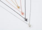 Solid gold Bolt Lightning necklace - Image 5