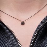 Gold Sun chain necklace - Image 3