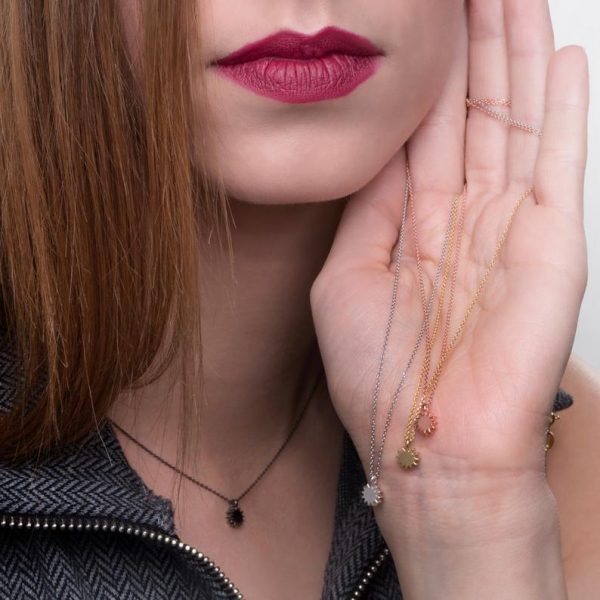 Sun necklace 4 Gold Sun chain necklace - Image 4