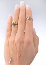 Symbolic number gold necklace - Image 6