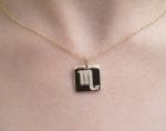 Square diamond zodiac necklace - Image 6