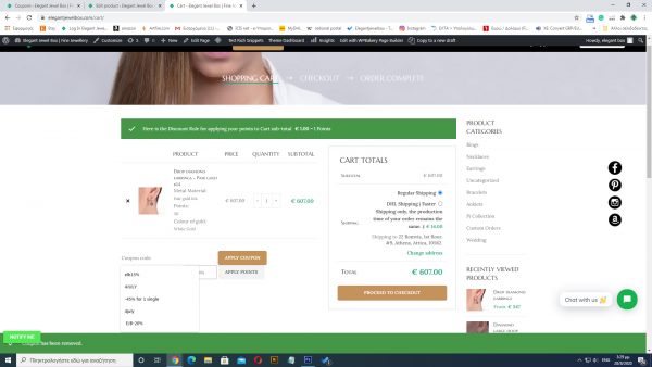 45 discound 1 -45% for 1 single earring - Image 2