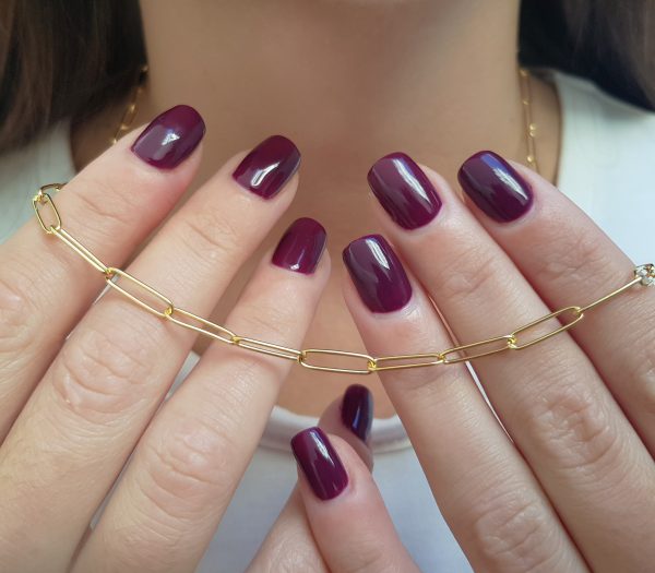 solid gold paperclip link chain