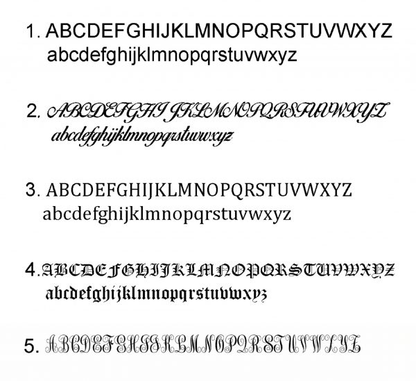 font_choice Small oval signet gold ring, RN300 - Image 8