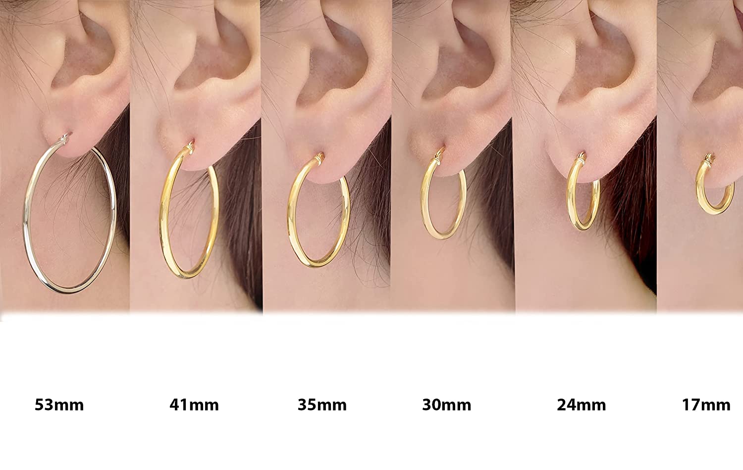 SJ Shubham Jewellers Rehti 925 Stylish Textured Kaju Bali Hoop Earrings In  Pure 92.5 Sterling Silver Pair (10) | White » Shubham Jewellers Rehti
