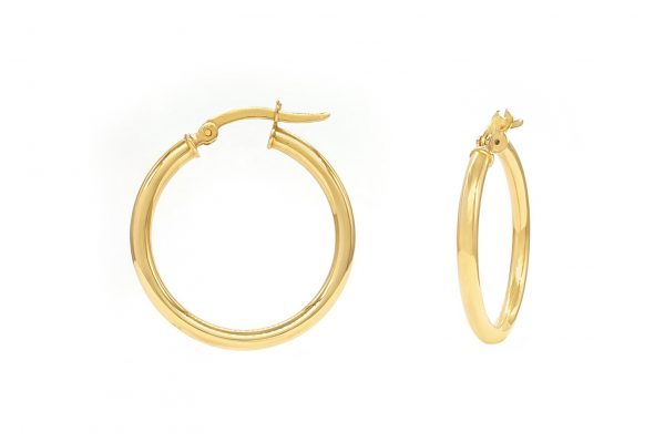 30x2,5mm gold hoops 30x2,5mm gold hoops