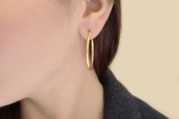 41x2,5mm Gold hoops