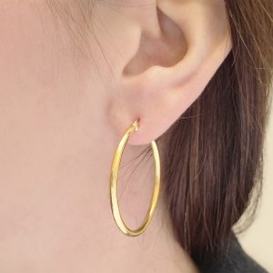 41x2,5mm Gold hoops