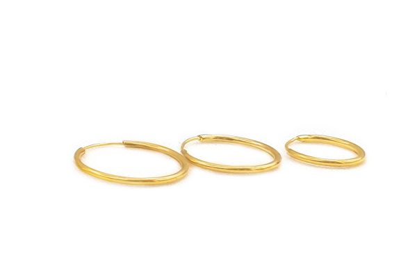 krikoi-1mm-5a 1mm Hoops in solid gold k14 small, size 10mm, 13mm, 16mm - Image 4