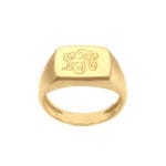 Engraved custom ring, RN 803