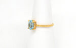Blue topaz ring - Image 8