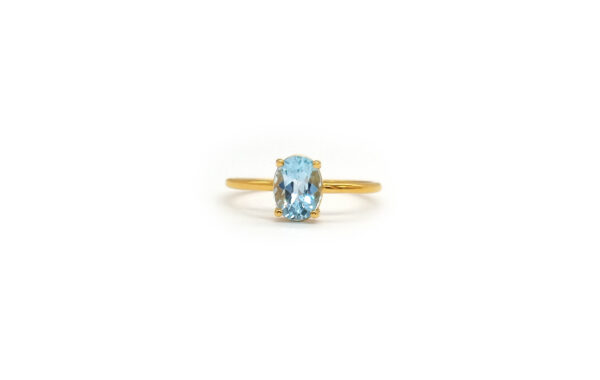 Blue topaz ring - Image 5