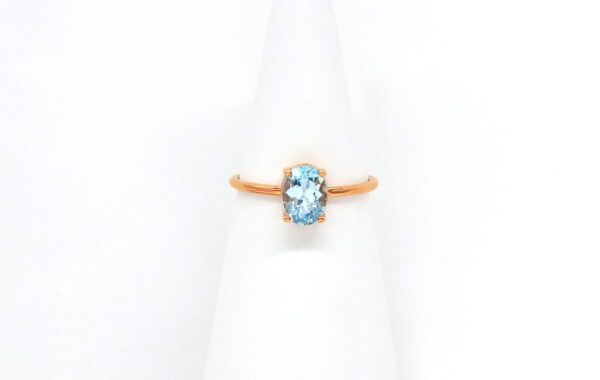 Blue topaz ring - Image 6
