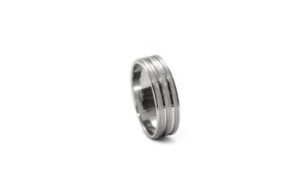 349-60Λ 2 Wedding band ring