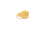 Round signet ring, RN812